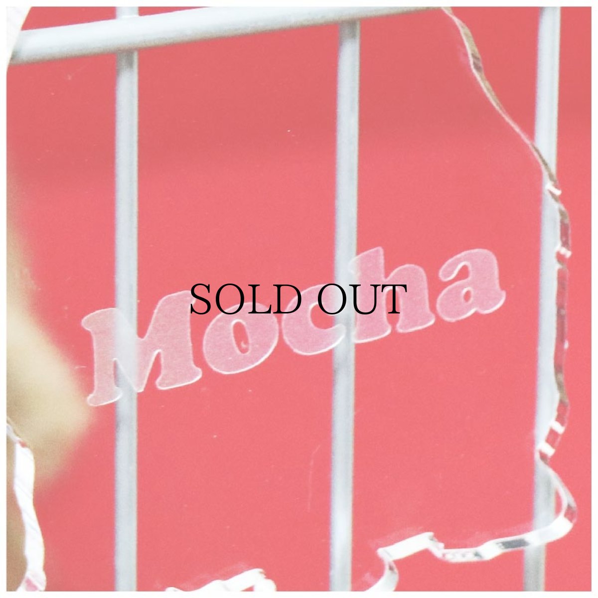 画像4: シルエットケージプレート 立ち耳うさぎB (4)