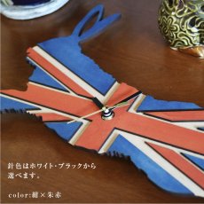 画像9: うさぎの時計 XING design ビッグシルエット380mm Union Jack   (9)