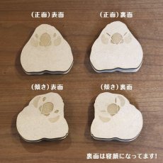 画像1: ＜価格改定予定＞おもち文鳥のヘッドチャーム＊フォトフレームは別売です (1)