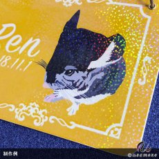 画像8: レーザープリンタ印刷　ケージプレート (8)