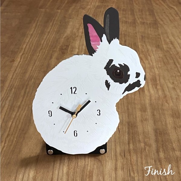 うさぎ様　オーダー うさぎやペットのシルエット入りグッズをカンタンにオーダー