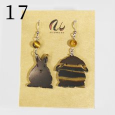 画像8: アクリルピアス（金具は選べます）　No.15-19 (8)