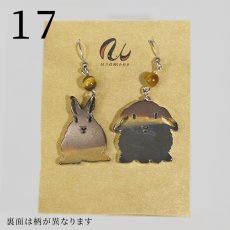 画像9: アクリルピアス（金具は選べます）　No.15-19 (9)
