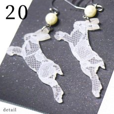 画像3: アクリルピアス（金具は選べます）　No.20-27 (3)