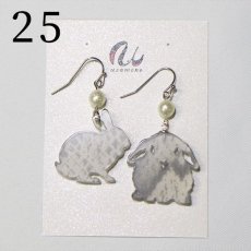 画像12: アクリルピアス（金具は選べます）　No.20-27 (12)