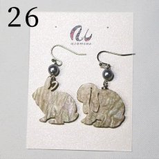 画像14: アクリルピアス（金具は選べます）　No.20-27 (14)