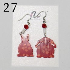 画像16: アクリルピアス（金具は選べます）　No.20-27 (16)