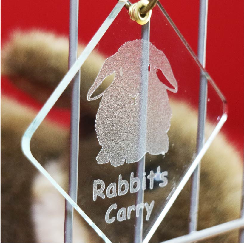 画像2: ＜プレミアム＞ネームタグ（ガラス調） (2)